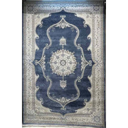 سجاد تركي قوقاز 01013E سماوي مقاس 400*600