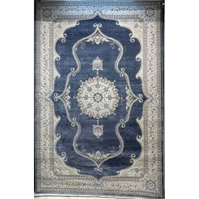سجاد تركي قوقاز 01013E سماوي مقاس 250*350