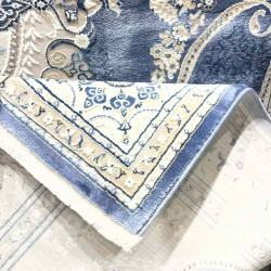 سجاد تركي قوقاز 01013E سماوي مقاس 400*600