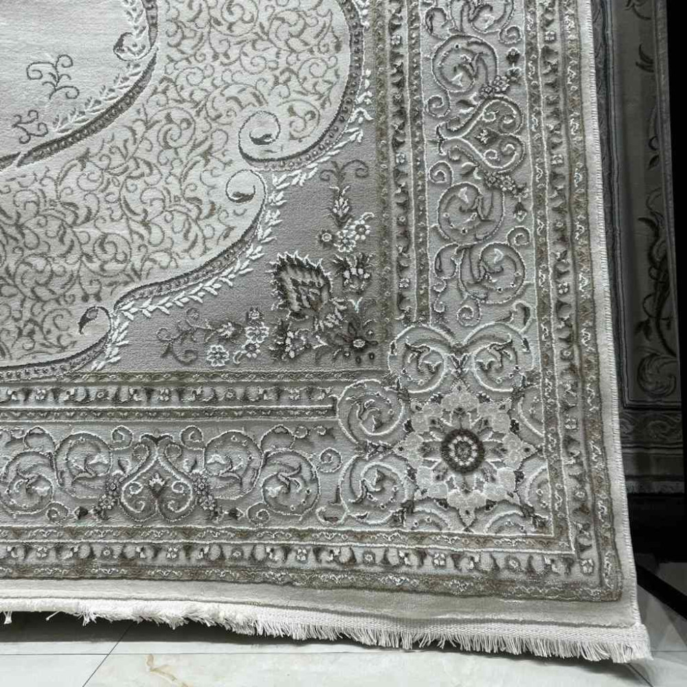 سجاد تركي قوقاز 01013E كريم مقاس 50*80