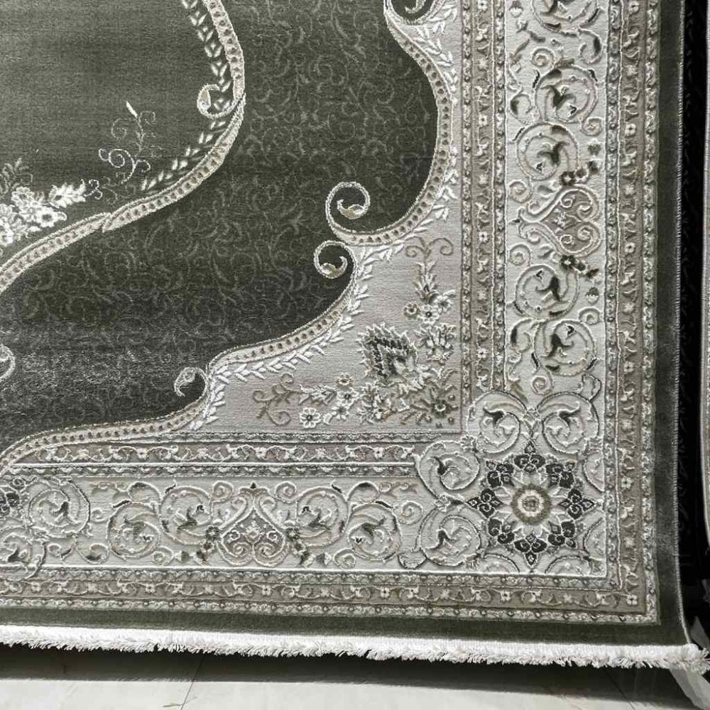 سجاد تركي قوقاز 01013E اخضر مقاس 50*80