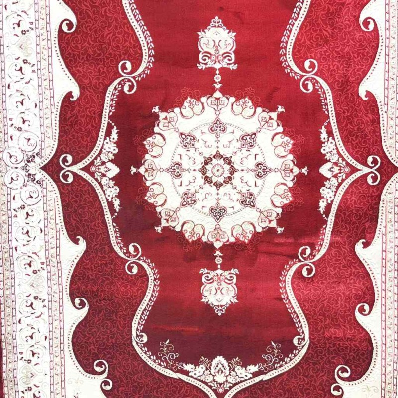 سجاد تركي قوقاز 01013E احمر مقاس 80*150