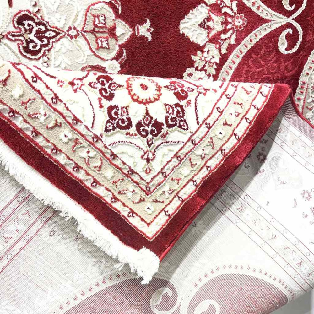 سجاد تركي قوقاز 01013E احمر مقاس 400*600