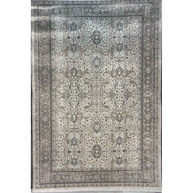 سجاد بوهيمي تركي مراكش OM24KC بيج ابيض مقاس 100*300