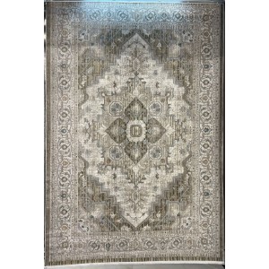 Turkish Bohemian Marrakech Rug F0560A creen white Size 120*170