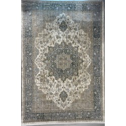 Turkish Bohemian Marrakech Rug X0750A white gray Size 200*300