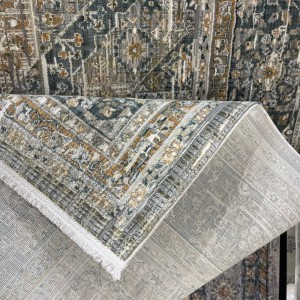 Turkish Bohemian Marrakech Rug X0752A white blue Size 120*170 Turkish Bohemian Marrakech Rug X0752A white blue Size 120*170