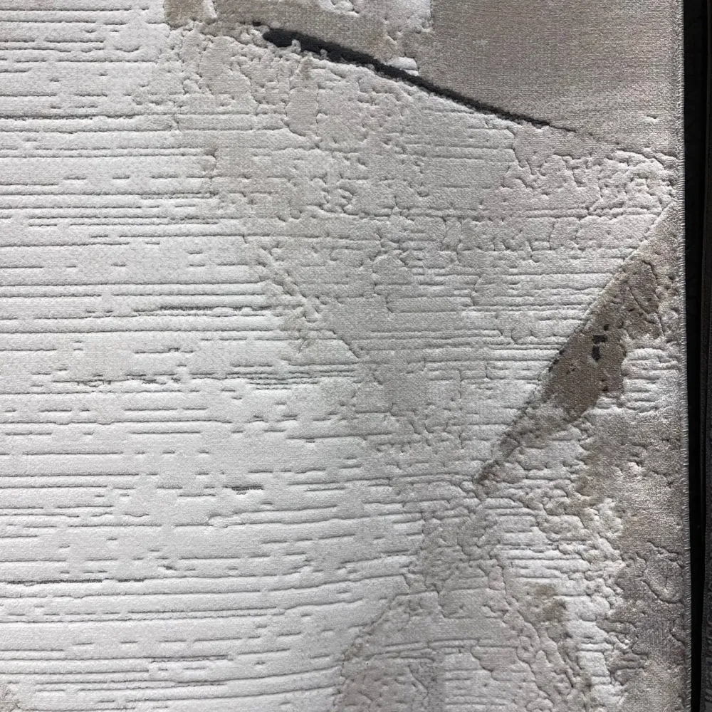 سجاد تركي برل 42816A كريم بيج مقاس 100*200 - سجاد مودرن