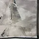 سجاد تركي برل 42816A كريم اسود مقاس 50*80 - سجاد مودرن