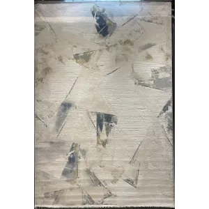 سجاد تركي برل 42816A كريم سماوي مقاس 50*80