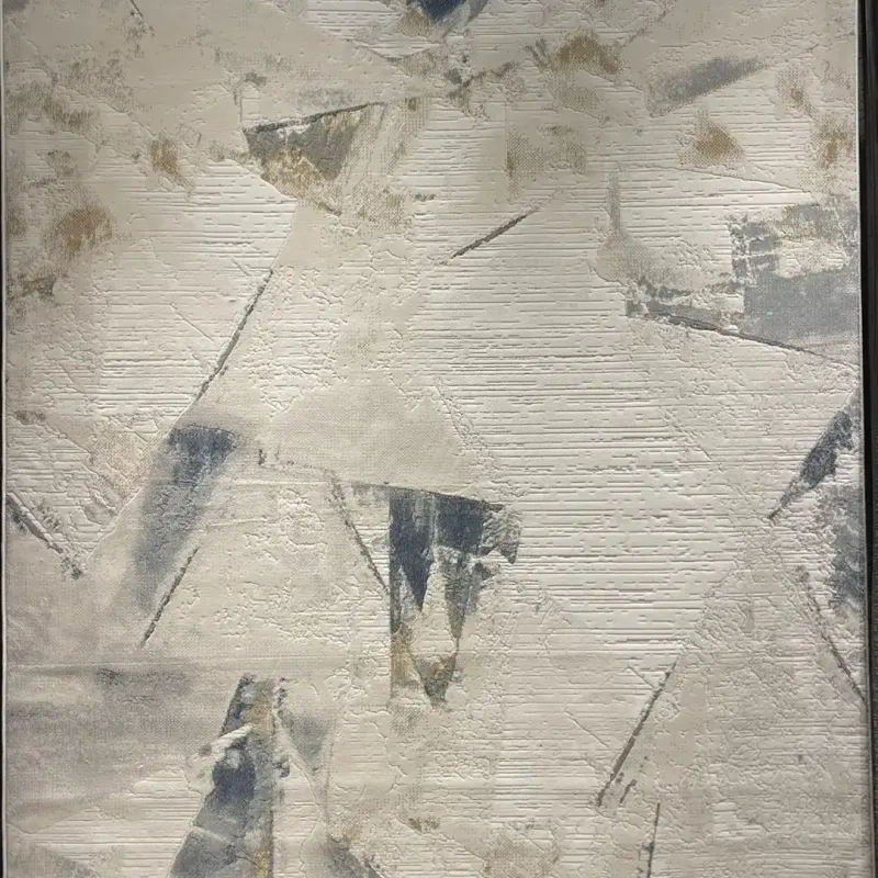 سجاد تركي برل 42816A كريم سماوي مقاس 150*220