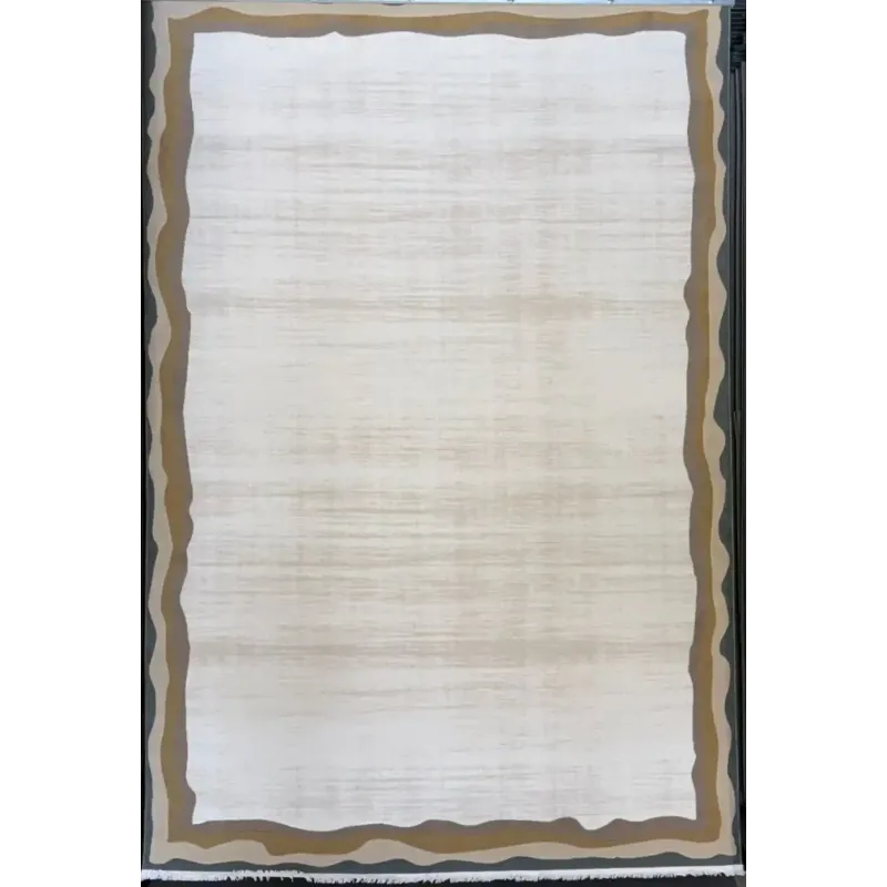 سجاد تركي برل 42818A كريم اخضر مقاس 50*80