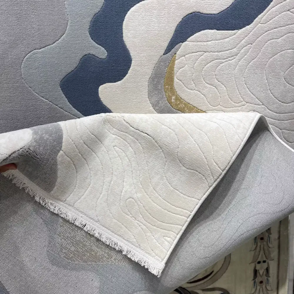 سجاد تركي برل 42819A كريم اخضر مقاس 50*80