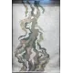 سجاد تركي برل 42819A كريم اخضر مقاس 50*80