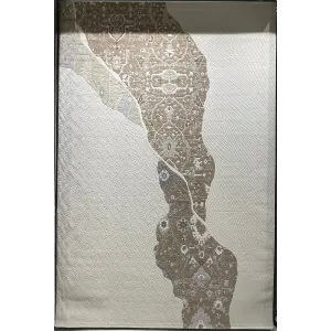 سجاد تركي محتشم 0113A كريم بيج مقاس 50*80