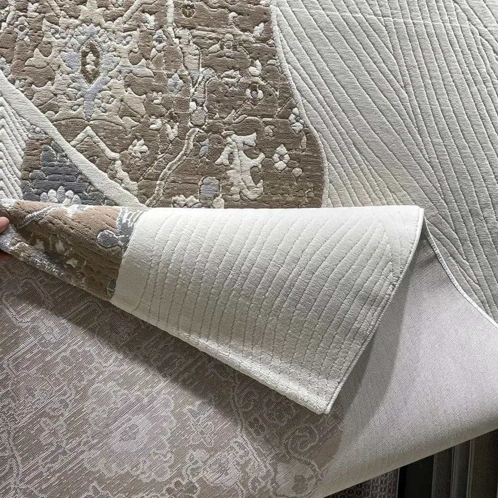 سجاد تركي محتشم 0113A كريم بيج مقاس 50*80