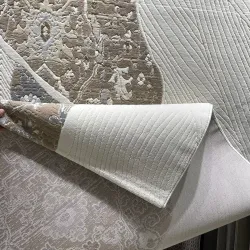 سجاد تركي محتشم 0113A كريم بيج مقاس 50*80