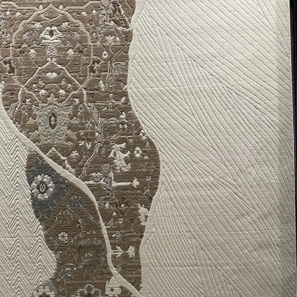 سجاد تركي محتشم 0113A كريم بيج مقاس 50*80