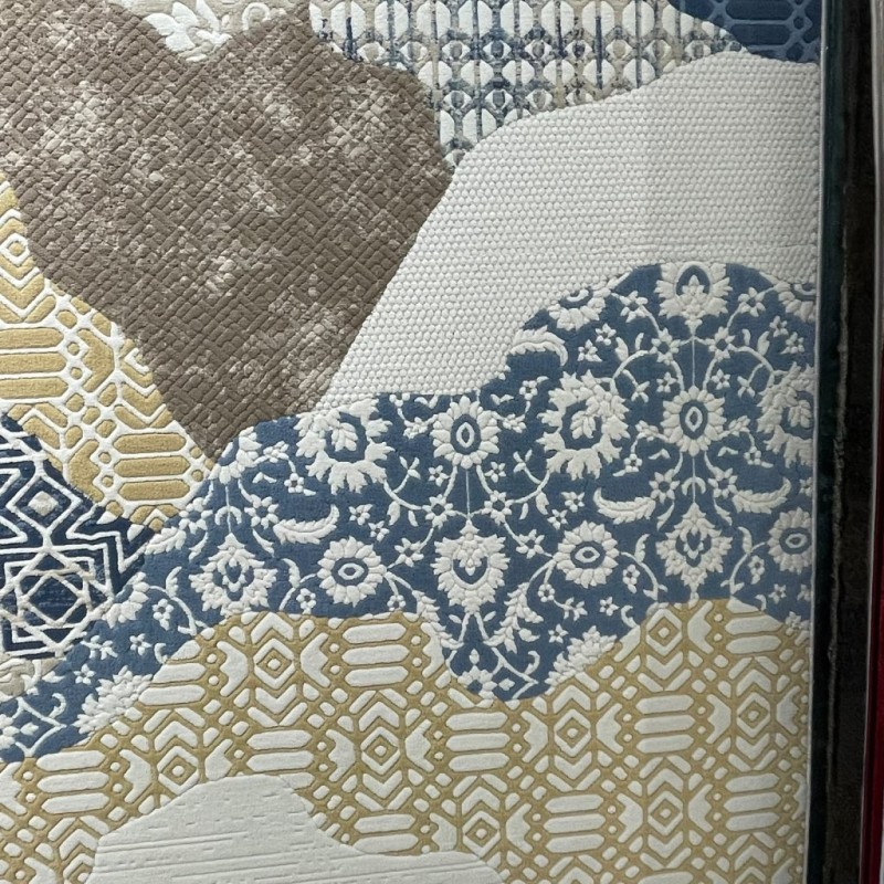 سجاد تركي محتشم 0109A كريم سماوي مقاس 50*80