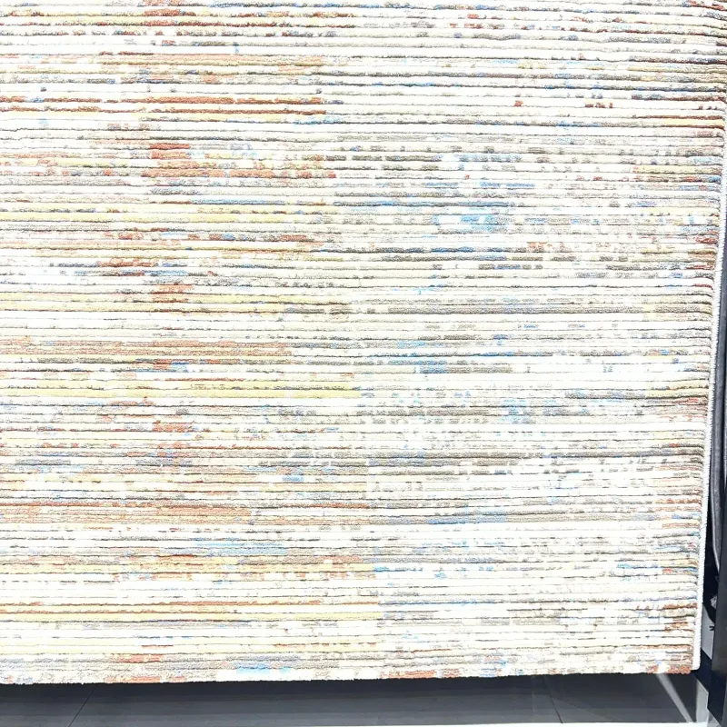 سجاد تركي محتشم 9684A كريم مقاس 50*80 - سجاد مودرن