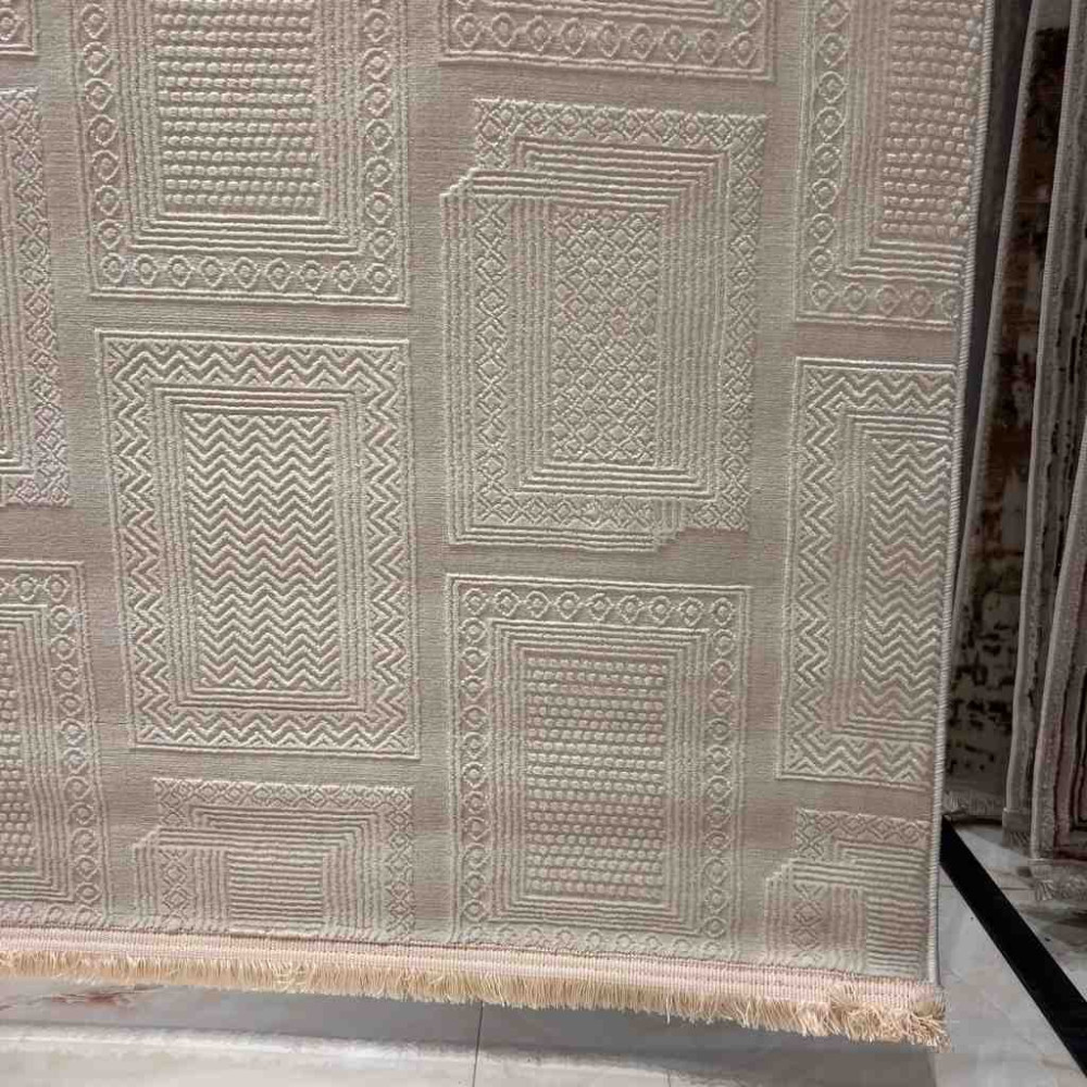 سجاد تركي مودرن فندقي نوفيكس 40383B كريم مقاس 400*500