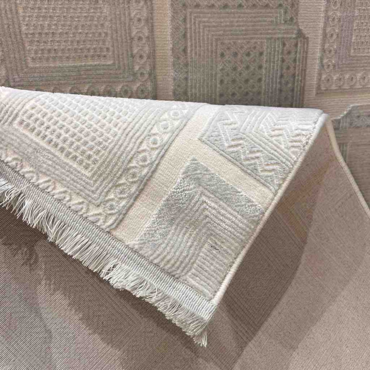 سجاد تركي مودرن فندقي نوفيكس 40383B رصاصي مقاس 100*200