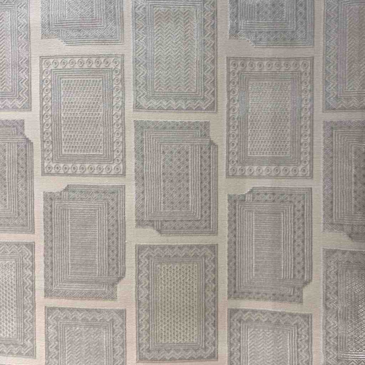 سجاد تركي مودرن فندقي نوفيكس 40383B رصاصي مقاس 100*200