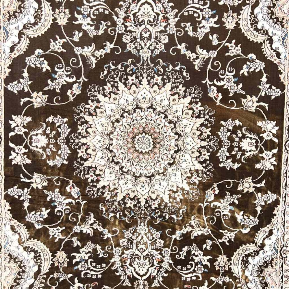 سجاد تركي سوبر شيراز P7242 شوكليت بني مقاس 500*600