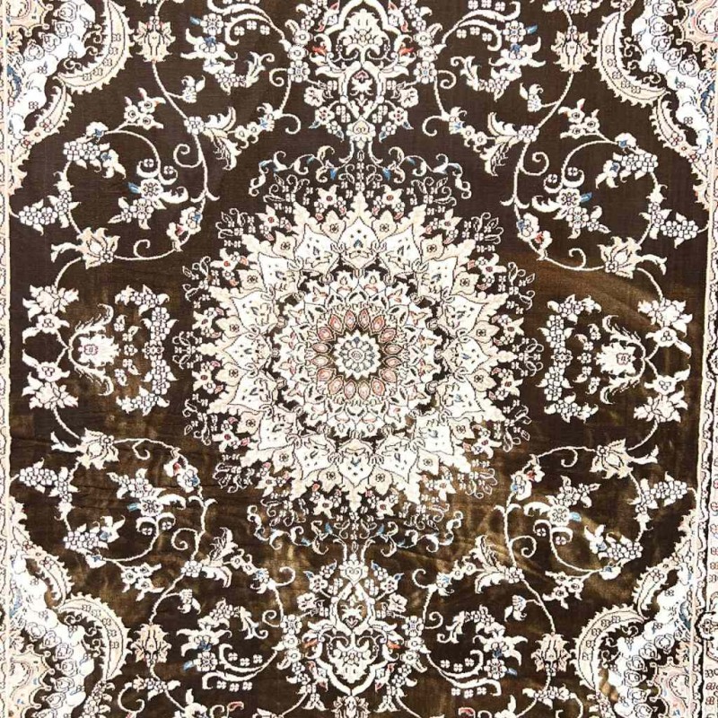 سجاد تركي سوبر شيراز P7242 شوكليت بني مقاس 500*600