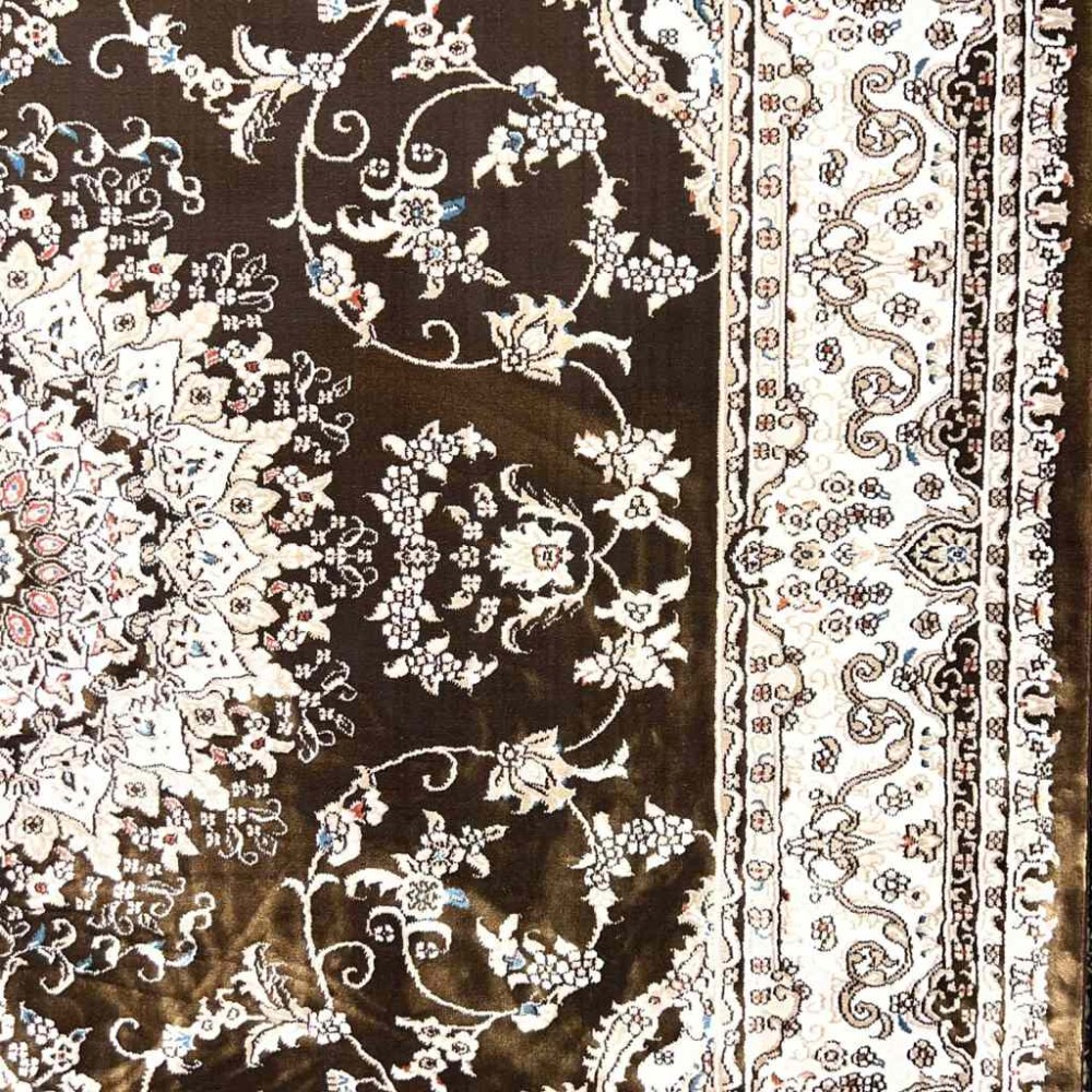 سجاد تركي سوبر شيراز P7242 شوكليت بني مقاس 500*600