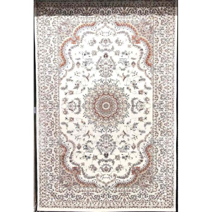 سجاد تركي سوبر شيراز P7242 كريم مقاس 50*80