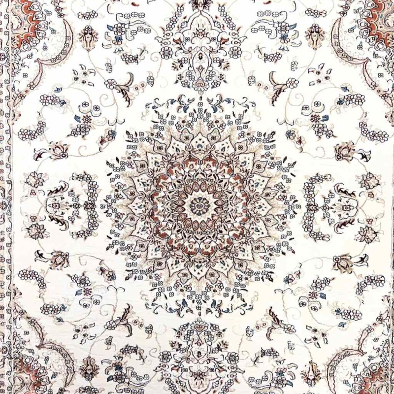 سجاد تركي سوبر شيراز P7242 كريم مقاس 120*170
