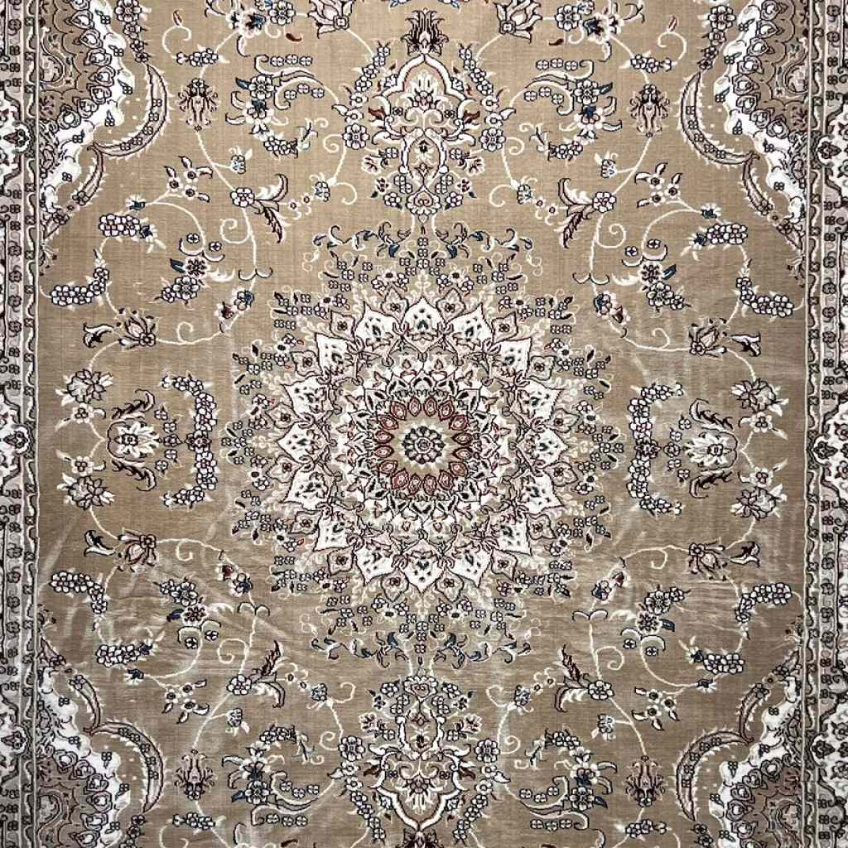 سجاد تركي سوبر شيراز P7242 بيج غامق مقاس 400*400 سجاد تركي سوبر شيراز P7242 بيج غامق مقاس 400*400