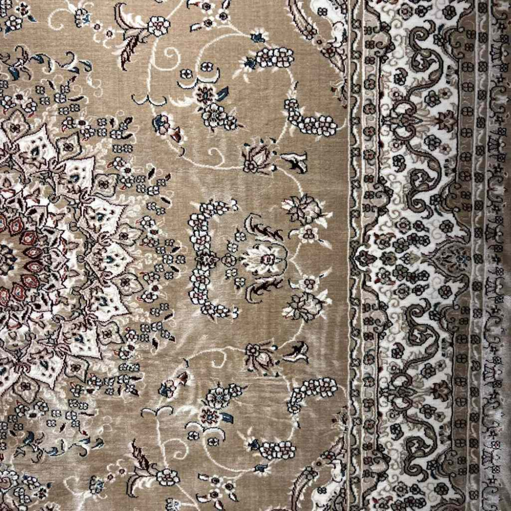 سجاد تركي سوبر شيراز P7242 بيج غامق مقاس 500*600 سجاد تركي سوبر شيراز P7242 بيج غامق مقاس 500*600