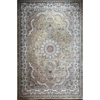 سجاد تركي سوبر شيراز P7242 بيج غامق مقاس  100*300