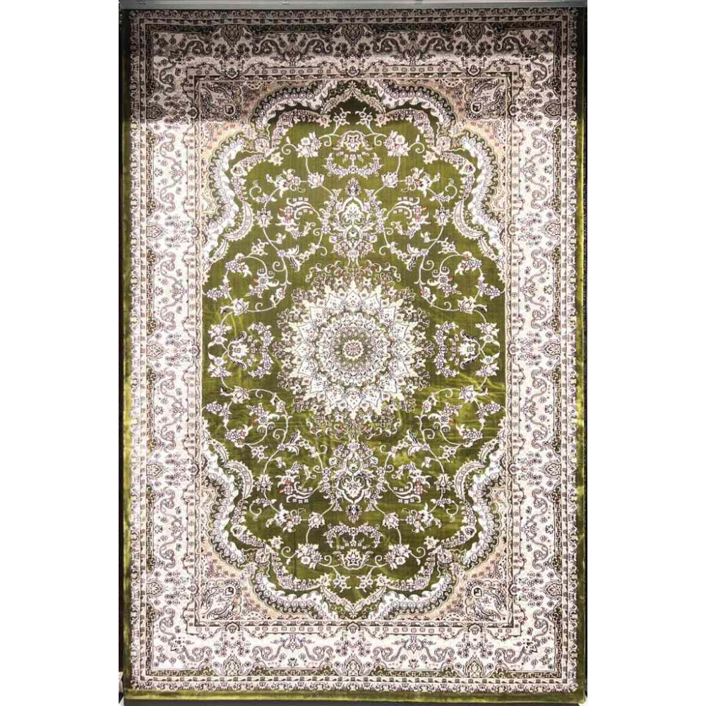 سجاد تركي سوبر شيراز P7242 اخضر مقاس 500*600