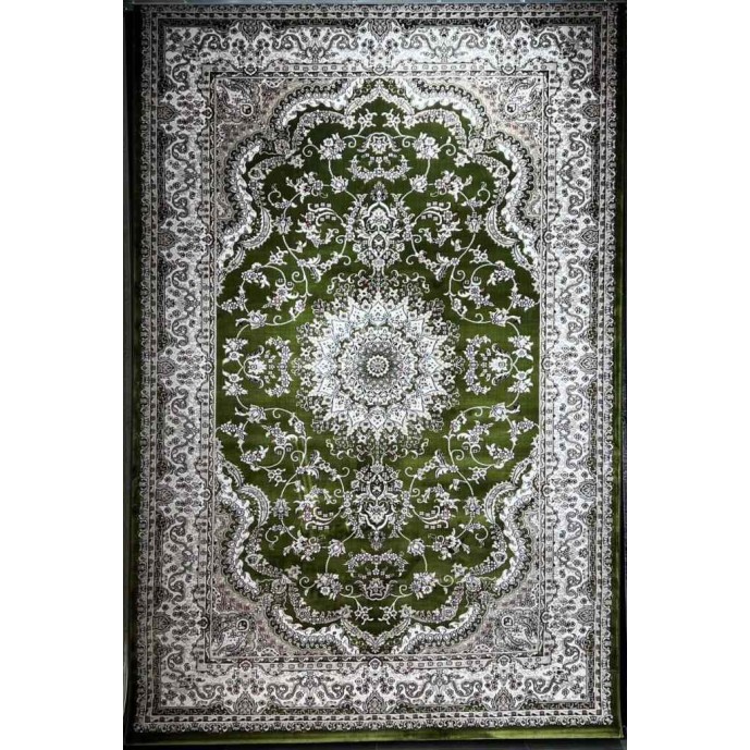 سجاد تركي سوبر شيراز P7242 اخضر مقاس 250*350
