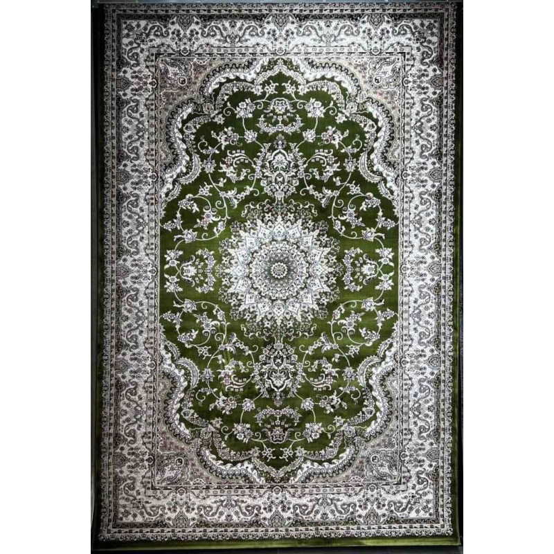 سجاد تركي سوبر شيراز P7242 اخضر مقاس 500*600