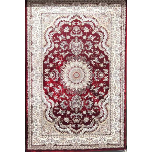 سجاد تركي سوبر شيراز P7242 احمر مقاس 120*170