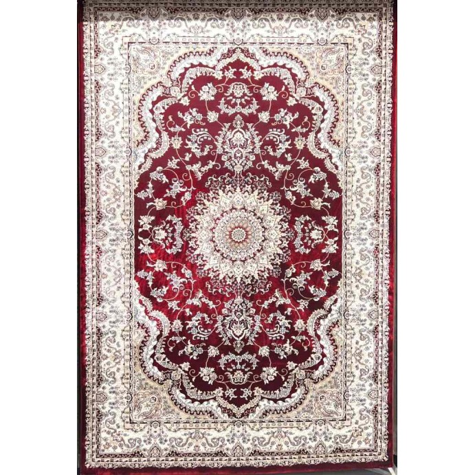 سجاد تركي سوبر شيراز P7242 احمر مقاس 50*80