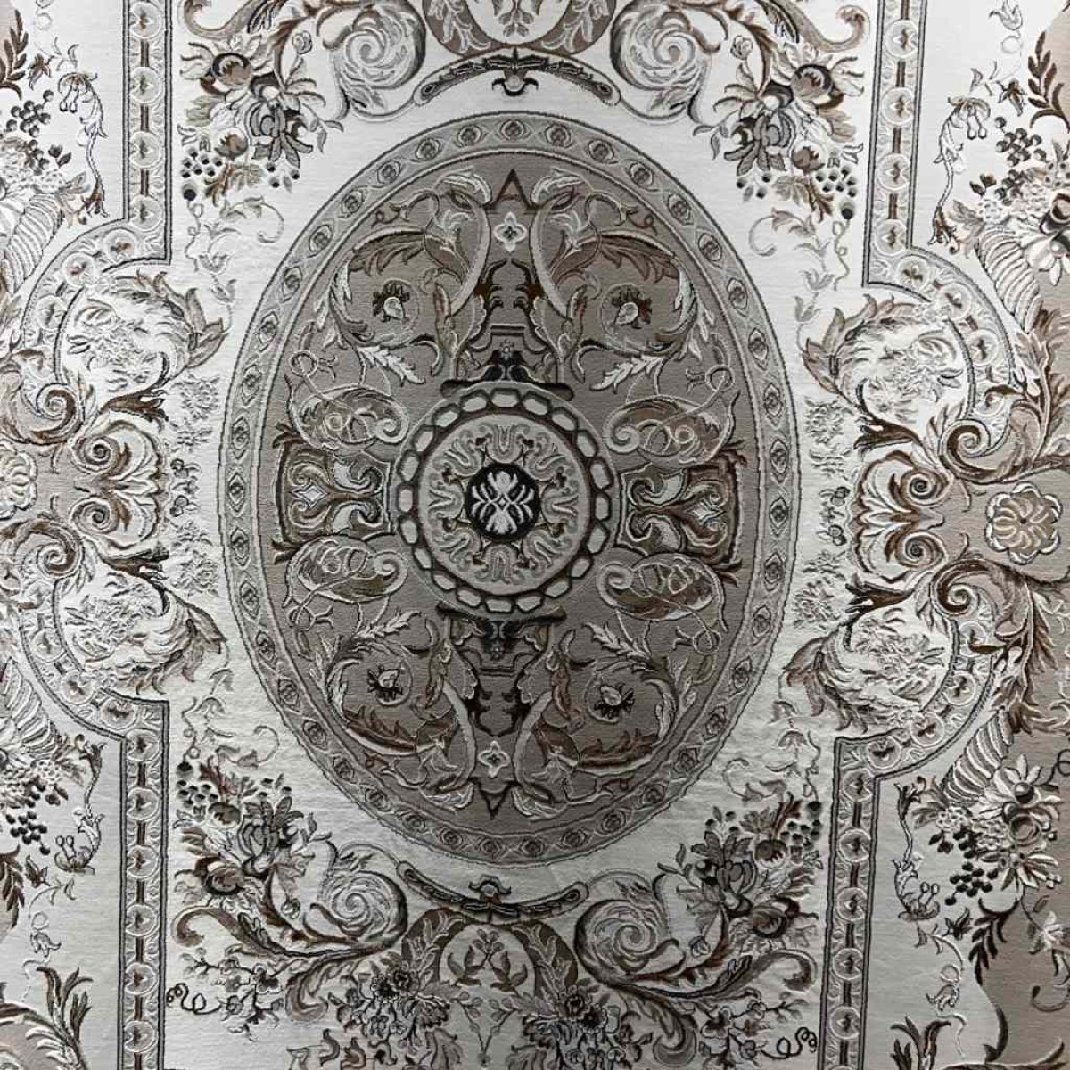 سجاد تركي تاج بلس كلاسيك ملكي قصور سميك ناعم كريم مقاس 400*500