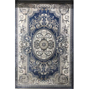 سجاد تركي تاج بلس كلاسيك ملكي قصور سميك ناعم سماوي مقاس 50*80