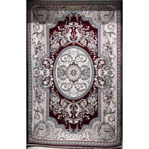 سجاد تركي تاج بلس كلاسيك ملكي قصور سميك ناعم احمر عنابي مقاس 50*80