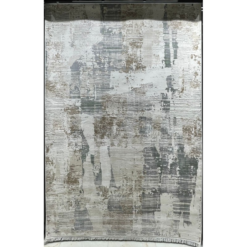 سجاد تركي فيفالدي 35904A اخضر مقاس 50*80 - سجاد مودرن