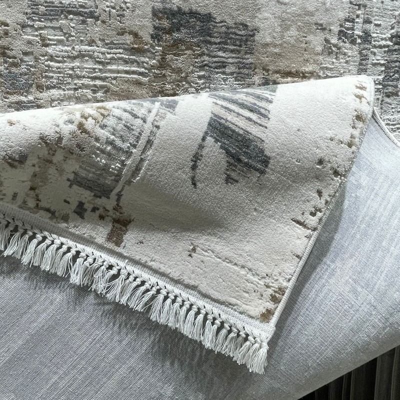 سجاد تركي فيفالدي 35904A اخضر مقاس 50*80 - سجاد مودرن