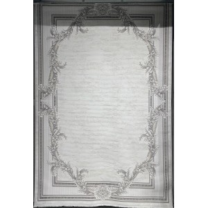 سجاد فورتاكس تركي 41498A كريم اسود مقاس 50*80