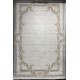 سجاد فورتاكس تركي 41498A كريم اخضر دائري مقاس 300*300 - سجاد مودرن