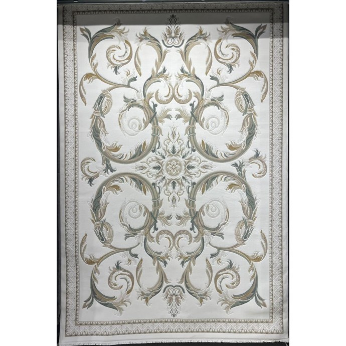 سجاد فورتاكس تركي 41748A كريم اخضر مقاس 300*400