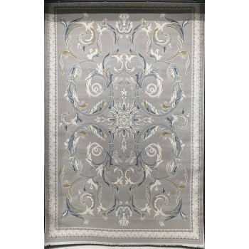 سجاد فورتاكس تركي 41748A كريم رصاصي مقاس 50*80