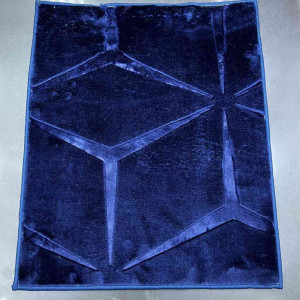 موكيت صيني عانم نقشه مرسديس كحلي 16 100*100